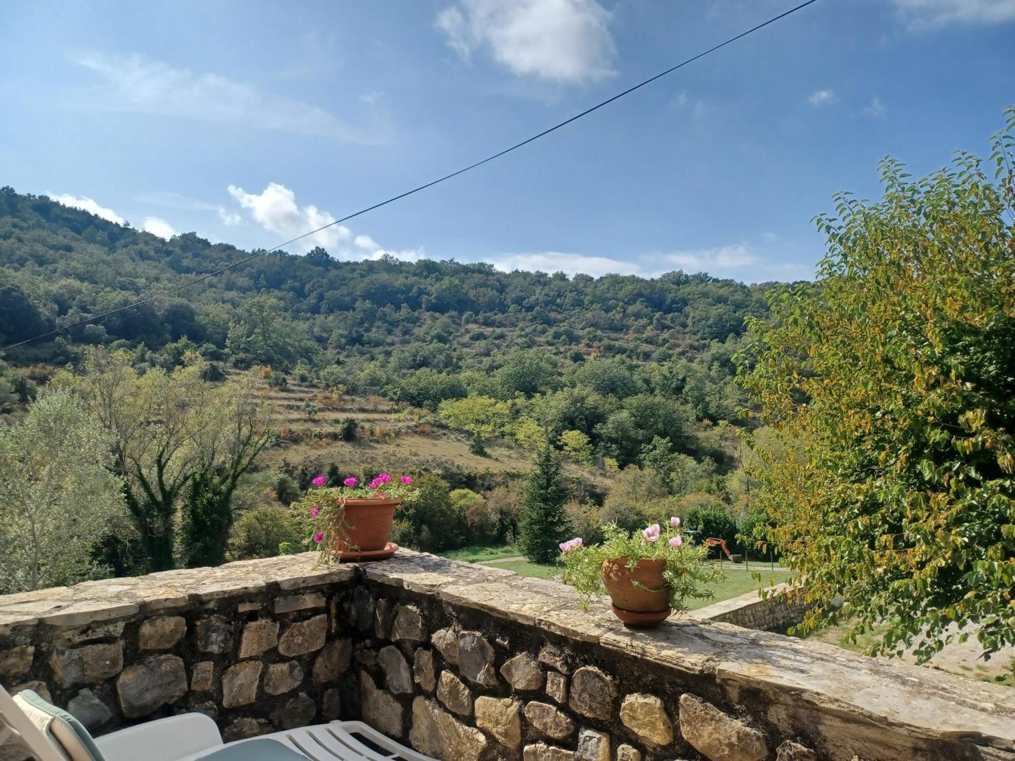 Saint-Maurice-dʼIbie Gites Du Domaine De Serre Long מראה חיצוני תמונה